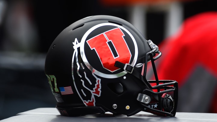 Utah Utes football helmet