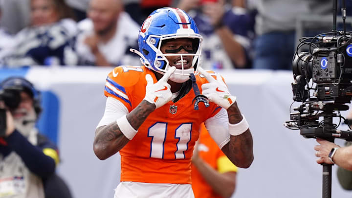 Denver Broncos wide receiver Troy Franklin is a solid prop target on Sunday.