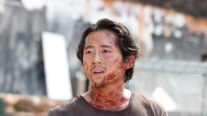 Steven Yeun as Glenn Rhee - The Walking Dead _ Season 6, Episode 7 - Photo Credit: Gene Page/AMC