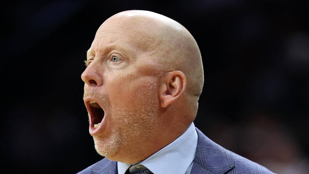 Mar 22, 2026; Philadelphia, PA, USA; UCLA Bruins head coach Mick Cronin reacts in the second half during a second round game of the men's 2026 NCAA Tournament at Xfinity Mobile Arena. Mandatory Credit: Bill Streicher-Imagn Images