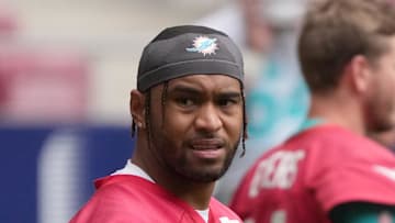 Miami Dolphins quarterback Tua Tagovailoa