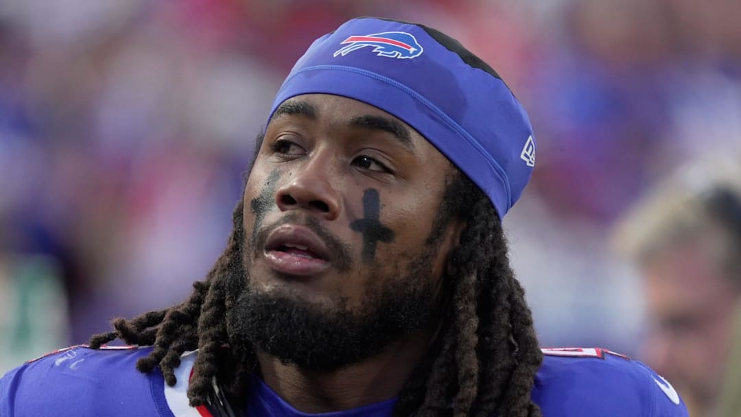 Buffalo Bills running back James Cook III