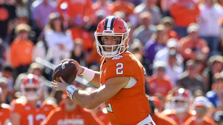 New York Jets quarterback Cade Klubnik