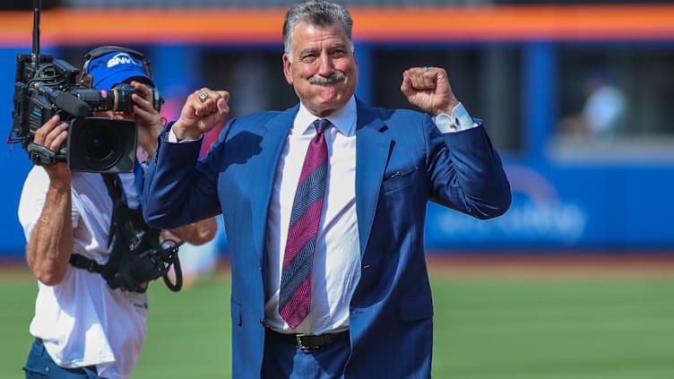 Jul 9, 2022; New York City, New York, USA;  Former New York Mets first baseman Keith Hernandez at