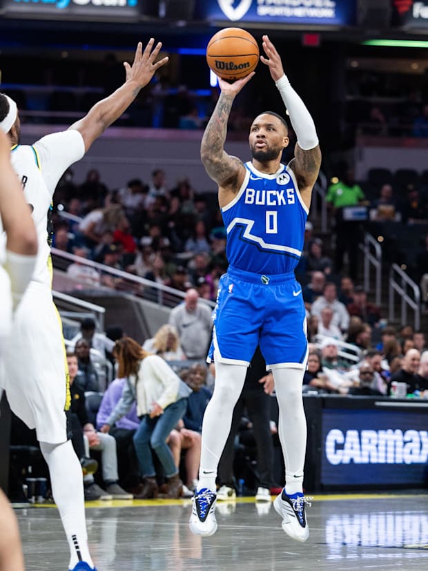 Milwaukee goalkeeper Bucks Damian Lillard