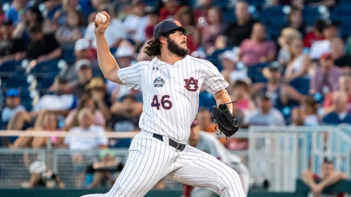 Auburn Tigers pitcher Chase Allsup was drafted in the fourth round by the Baltimore Orioles.