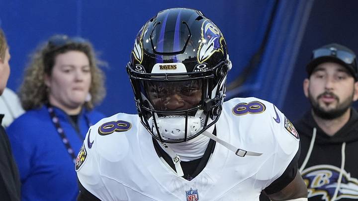 Baltimore Ravens quarterback Lamar Jackson