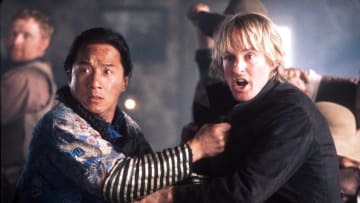 Jackie Chan And Owen Wilson In Shanghai Noon Photo: Douglas Curran Buena Vista Pictures Distributio