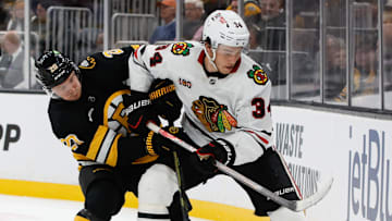 Chicago Blackhawks v Boston Bruins