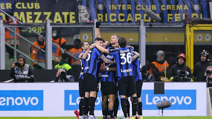 Inter menang 1-0 saat bertemu Milan, Senin (6/2) dinihari WIB Inter menang 1-0 saat bertemu Milan, Senin (6/2) dinihari WIB