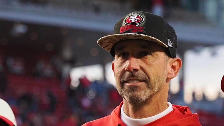 San Francisco 49ers head coach Kyle Shanahan