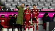 15 Minuten vor dem Ende brachte Nagelsmann die beiden Talente Wanner und Copado