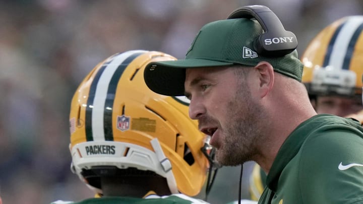 Green Bay Packers quarterback coach Sean Mannion