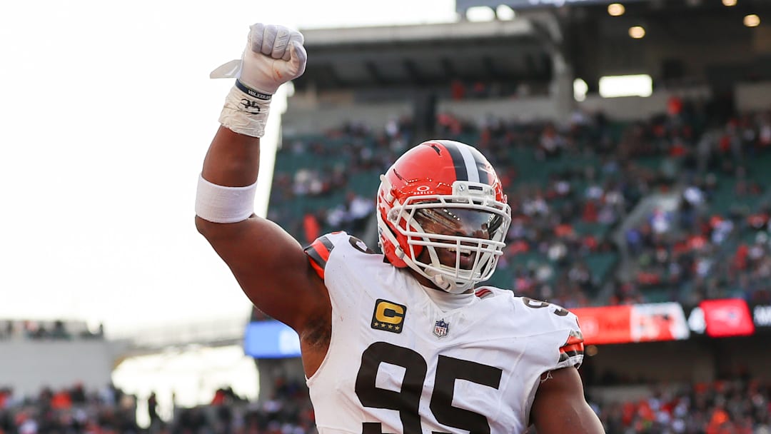 Cleveland Browns defensive end Myles Garrett