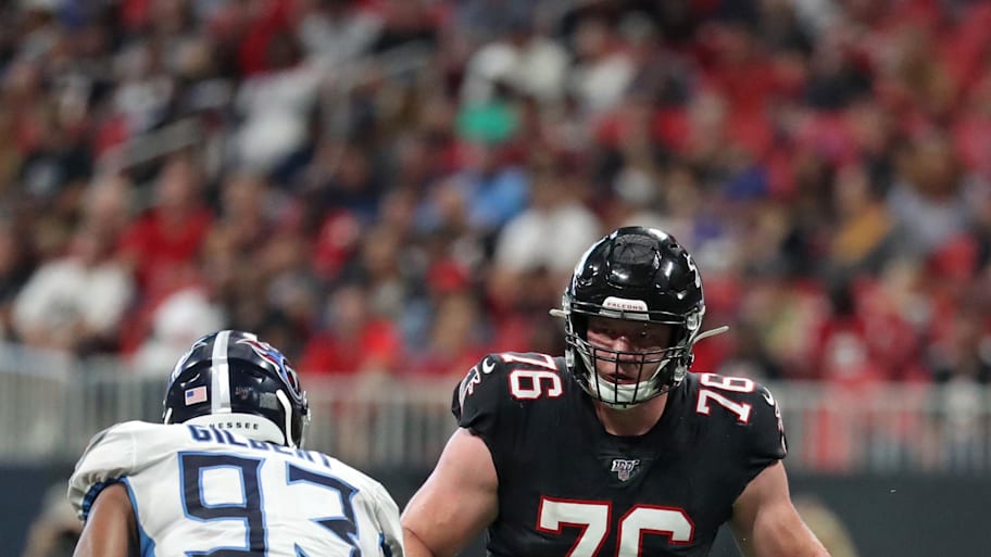 McGary has played his entire NFL career with the Falcons.  | Jason Getz-Imagn Images
