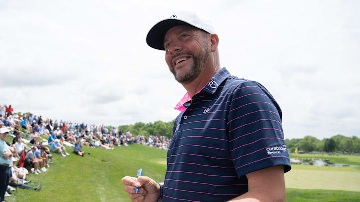 Michael Block was very close to being Adam Sandler's stunt double in "Happy Gilmore 2."