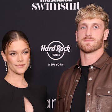 Nina Agdal and Logan Paul