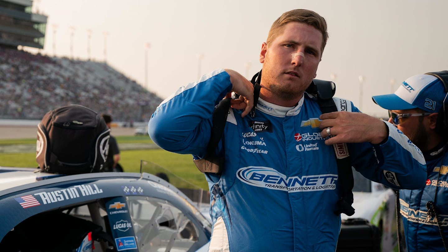Austin Hill Kept Playoff Eligible After NASCAR Penalty