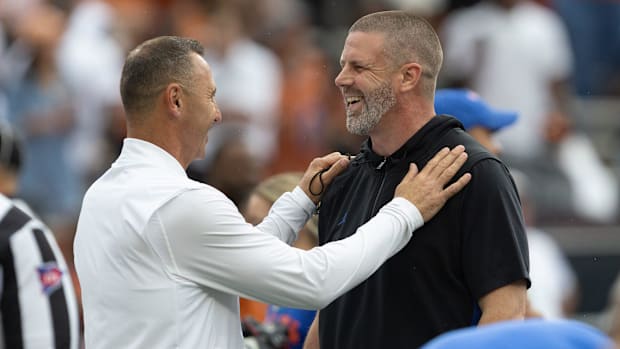 Florida Gators head coach Billy Napier