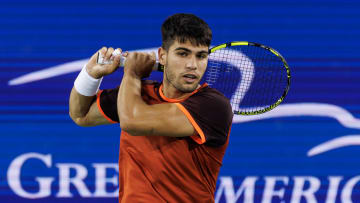 Carlos Alcaraz at the Cincinnati Open