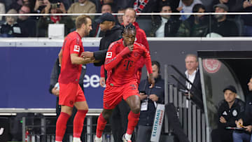 Mathys Tel kam in Frankfurt für Harry Kane
