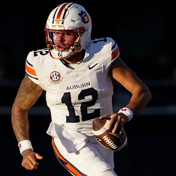 Auburn quarterback Ashton Daniels nearly led the Tigers to an upset over Vanderbilt.