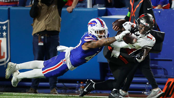 Buffalo Bills cornerback Christian Benford (47). Buffalo Bills cornerback Christian Benford (47).