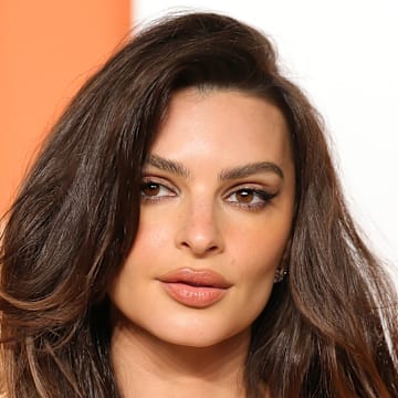 Emily Ratajkowski at the 2025 ‘Vanity Fair’ Oscars afterparty.
