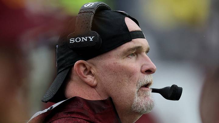 Washington Commanders head coach Dan Quinn 