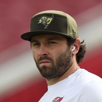 Tampa Bay Buccaneers quarterback Baker Mayfield 