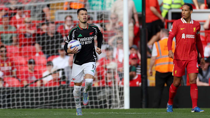 Martinelli has enjoyed playing against Liverpool