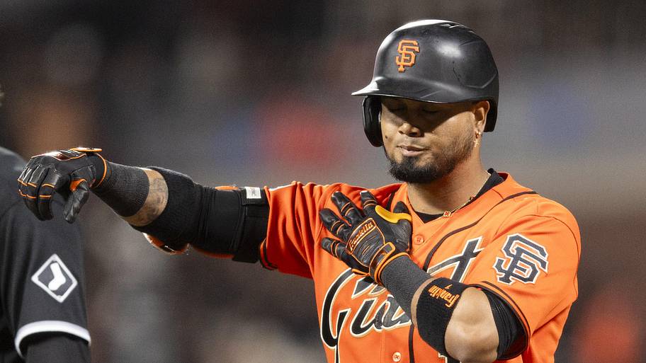 San Francisco Giants second baseman Luis Arraez