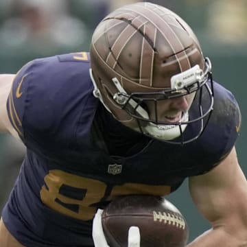Green Bay Packers tight end Luke Musgrave will have to step up following Tucker Kraft's knee injury.