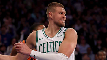 Boston Celtics, Kristaps Porzingis, Kristaps Porzingis illness, New York Knicks, NBA Playoffs