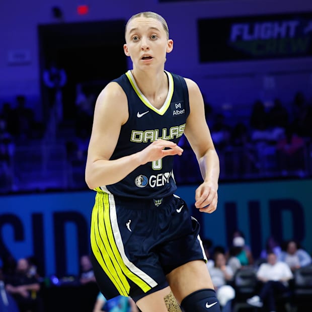 Dallas Wings guard Paige Bueckers