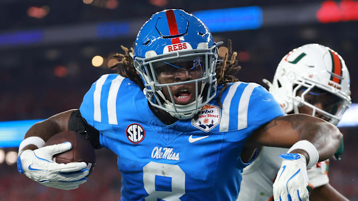 Ole Miss Rebels tight end Dae'Quan Wright