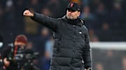 Jurgen Klopp was unhappy he couldn't clean his hands after entering the media room at Tottenham Hotspur Stadium