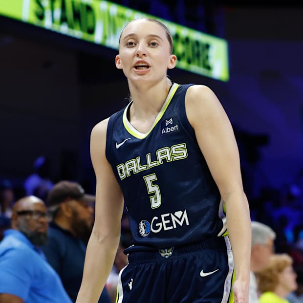 Dallas Wings guard Paige Bueckers
