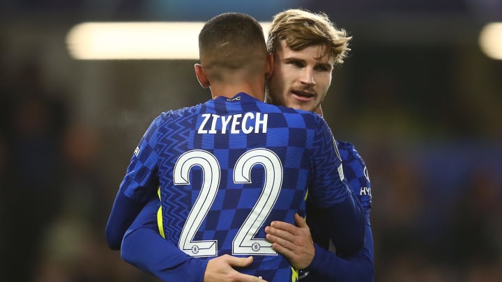 Timo Werner, Hakim Ziyech Timo Werner, Hakim Ziyech