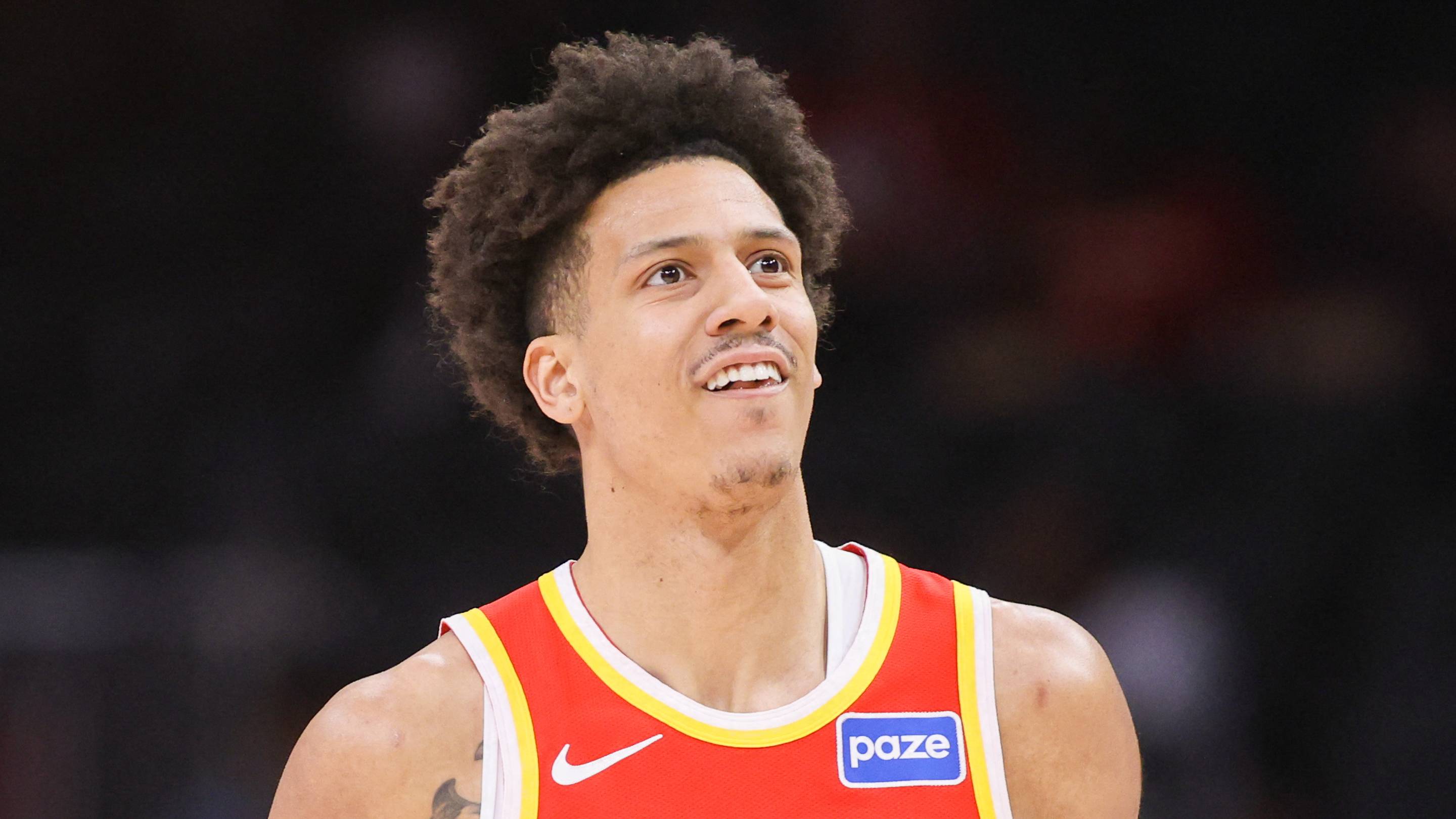 Jalen Johnson shines during star-studded offseason scrimmage