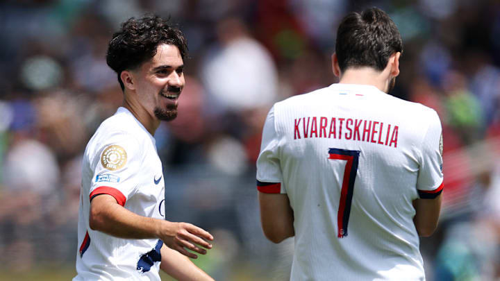 Khvicha Kvaratskhelia, Vitinha - Seattle - PSG Khvicha Kvaratskhelia, Vitinha - Seattle - PSG