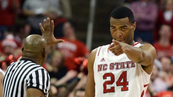 NC State basketball forward TJ Warren NC State basketball forward TJ Warren