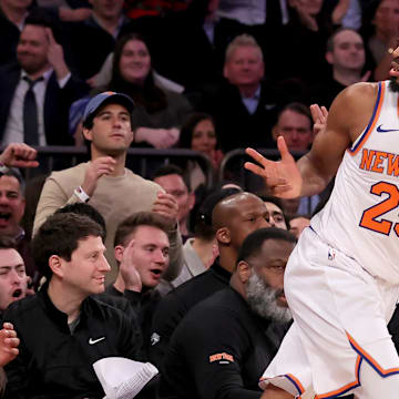 New York Knicks forward Mikal Bridges is a great prop target tonight. 