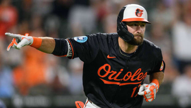 Baltimore Orioles outfielder Colton Cowser