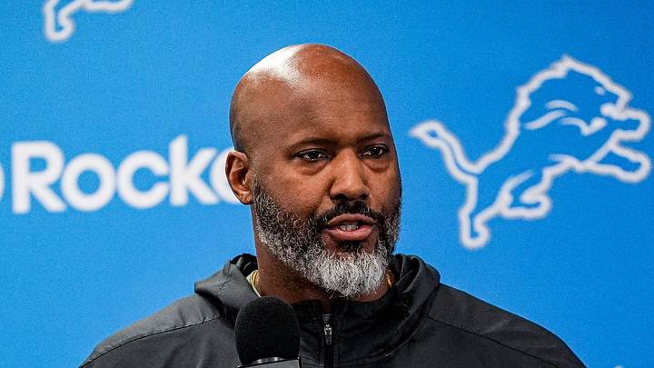 Detroit Lions executive vice president and general manager Brad Holmes