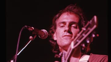 James Taylor Performing in Concert