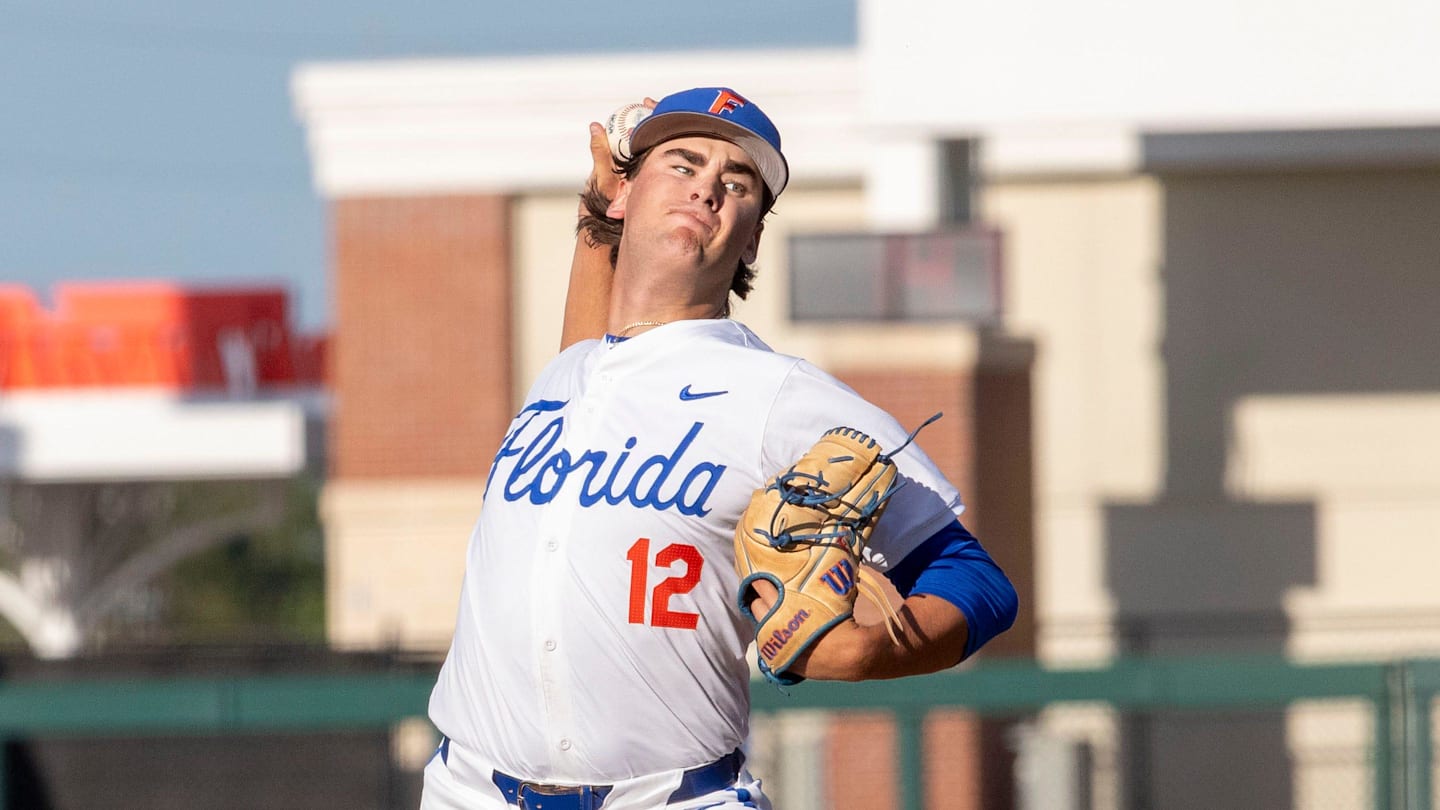 Gators P Liam Peterson Makes Fall Debut, Looking to Build Off Strong Summer