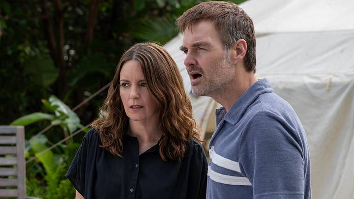 THE FOUR SEASONS. (L to R) Tina Fey as Kate and Will Forte as Jack in Episode 103 of The Four Seasons