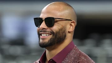 Dallas Cowboys quarterback Dak Prescott (4) has the higher ceiling that fantasy football managers are looking for in Week 14 over Matthew Stafford.