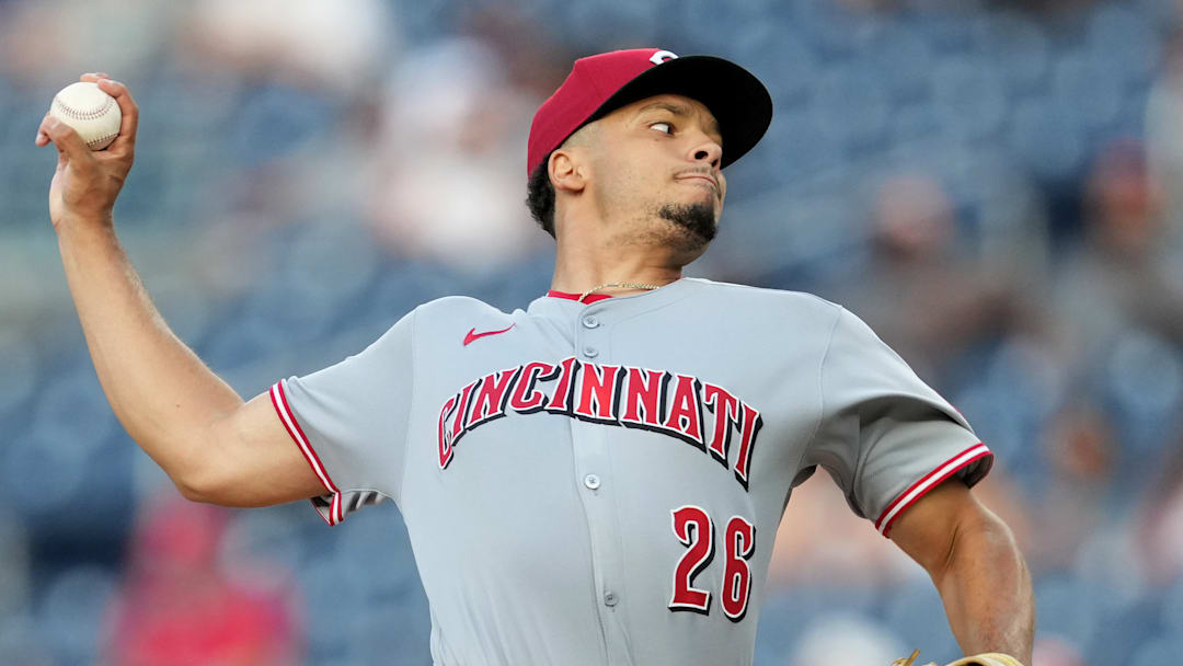 Cincinnati Reds pitcher Chase Burns